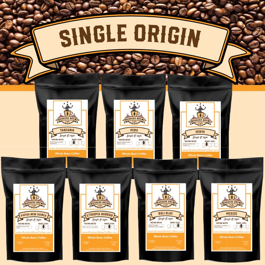 SINGLE ORIGIN COFFEE BEANS - FRESH ROASTED COFFEE