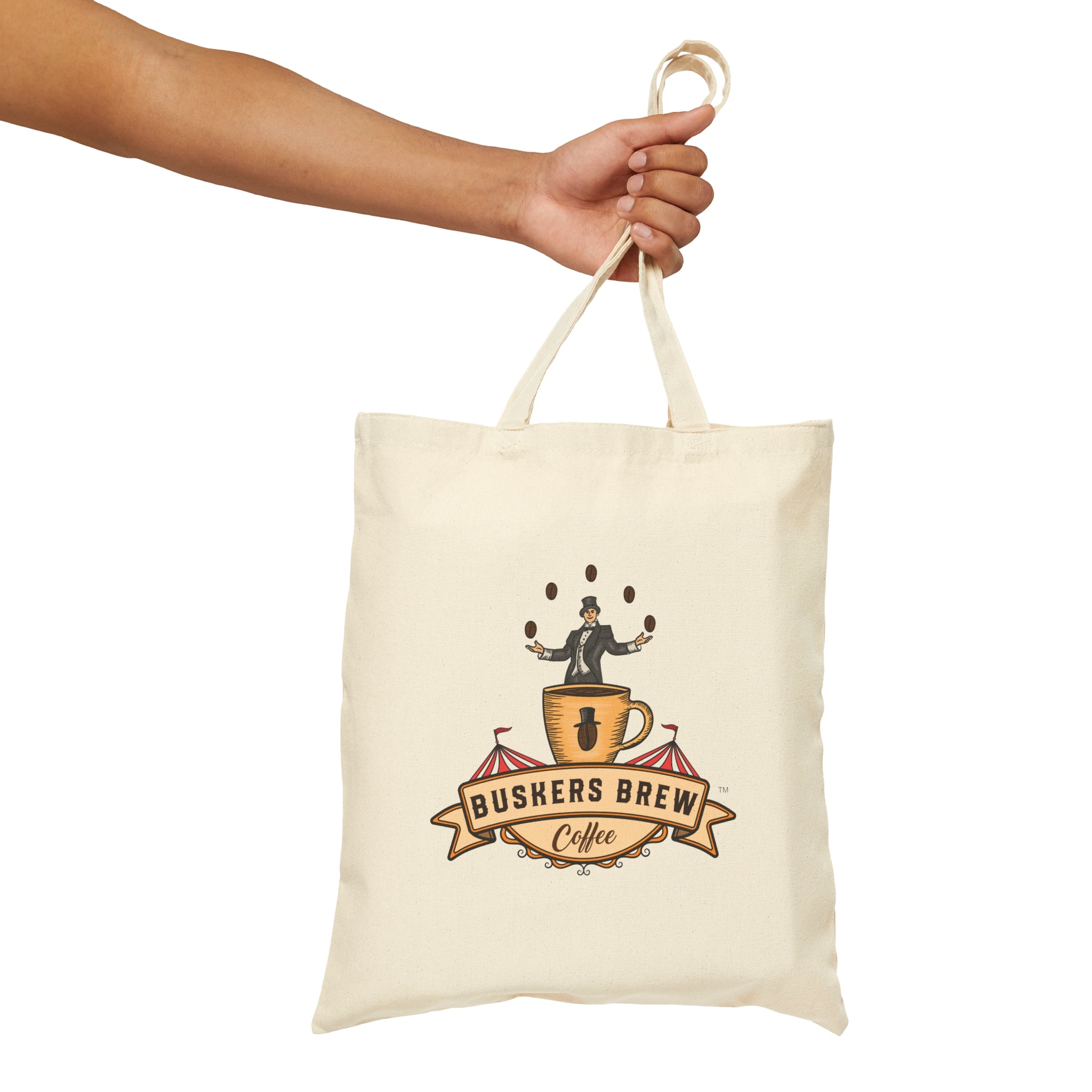 Buskers Brew - Cotton Canvas Tote Bag