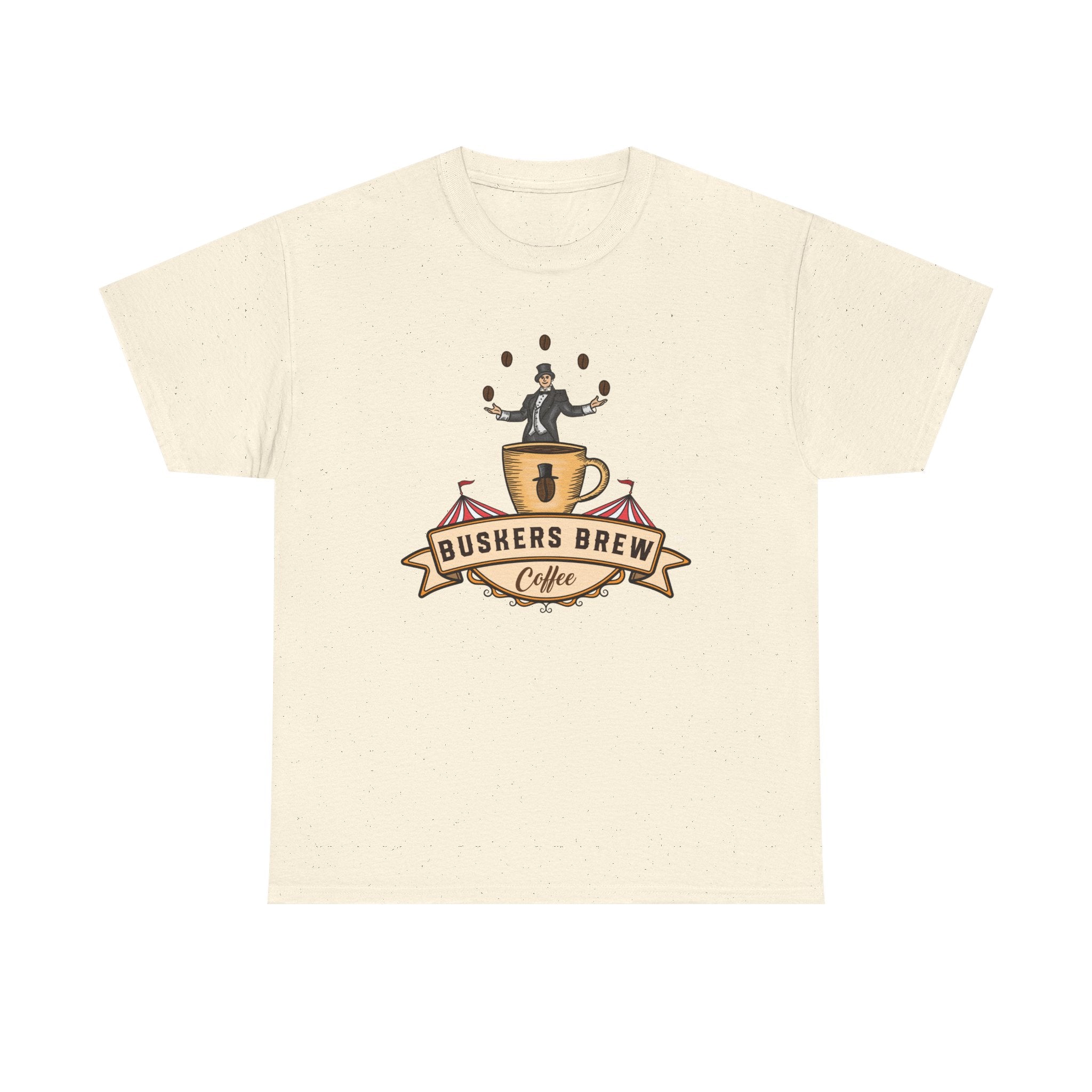Buskers Brew Coffee - Logo - T-Shirt - Buskers Brew Coffee