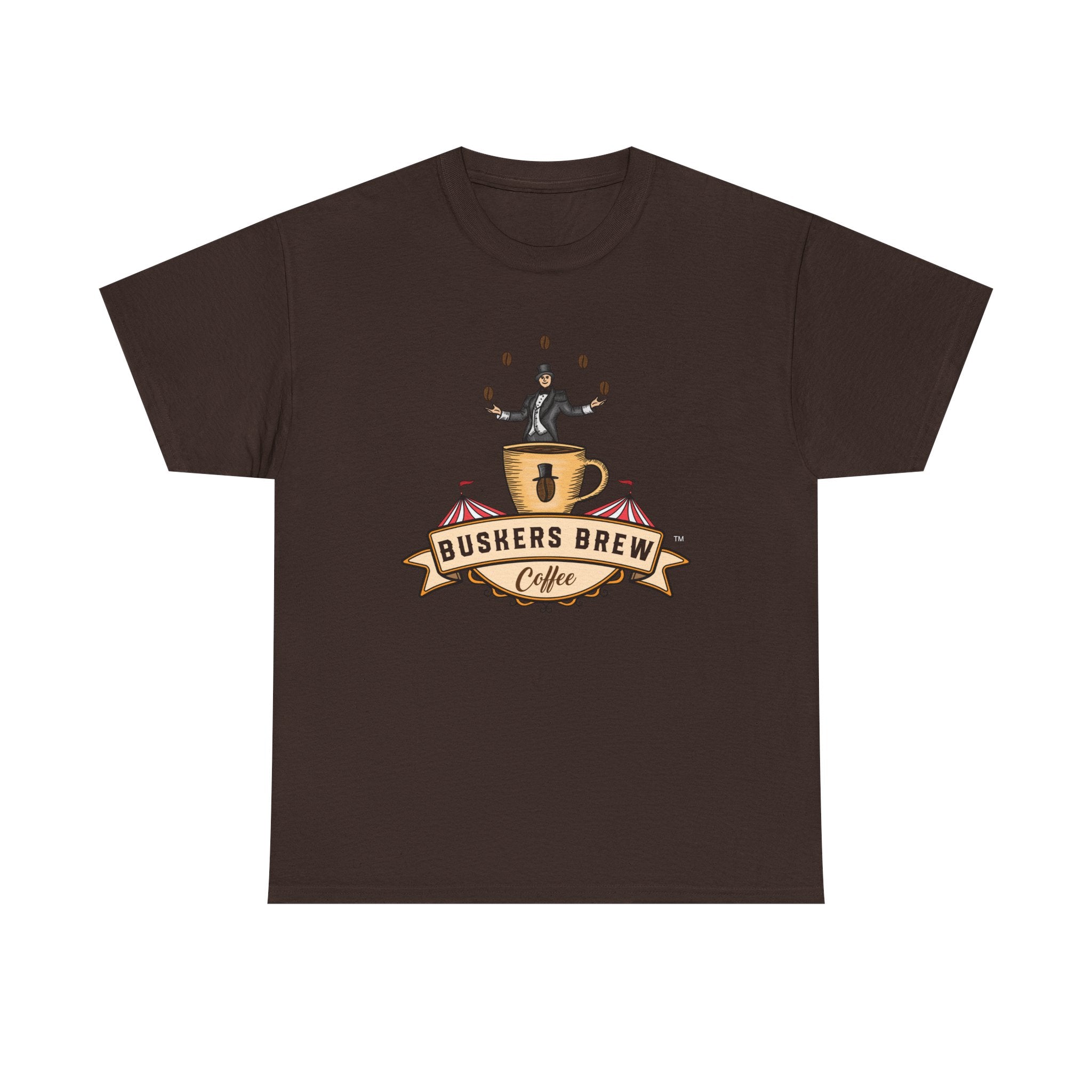 Buskers Brew Coffee - Logo - T-Shirt - Buskers Brew Coffee